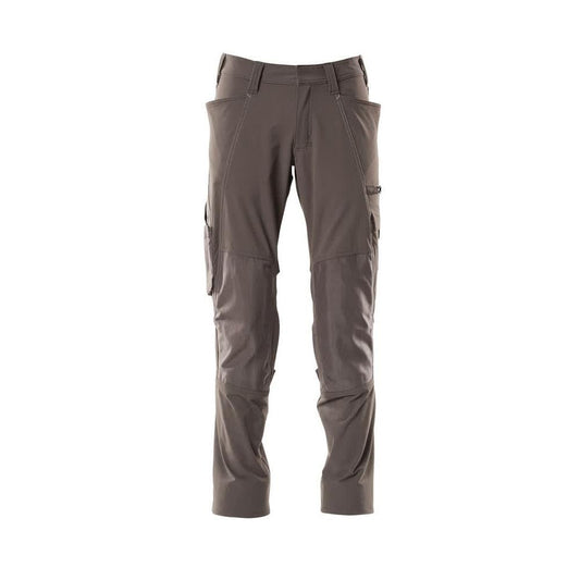 Broek, kniezakken, ULTIMATE STRETCH broek, donker antraciet