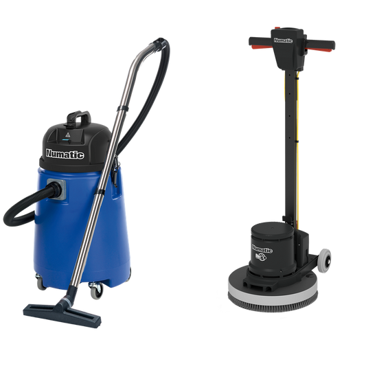 Numatic ESM set 5C HFM-1515R + brosse SC + aspirateur à eau WV-800-2 | Paquet (1 pièce)