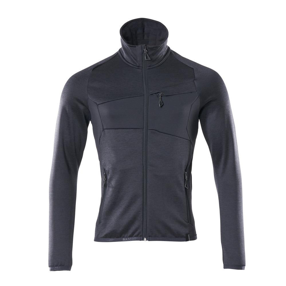 Pull polaire avec veste micropolaire zippée