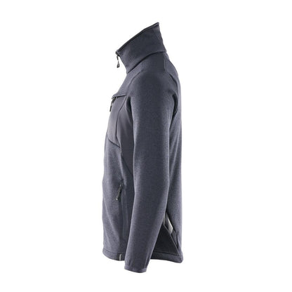 Pull tricoté avec cardigan zippé