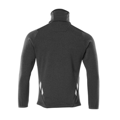 Pull tricoté avec cardigan zippé