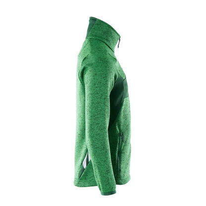 Pull tricoté avec cardigan zippé
