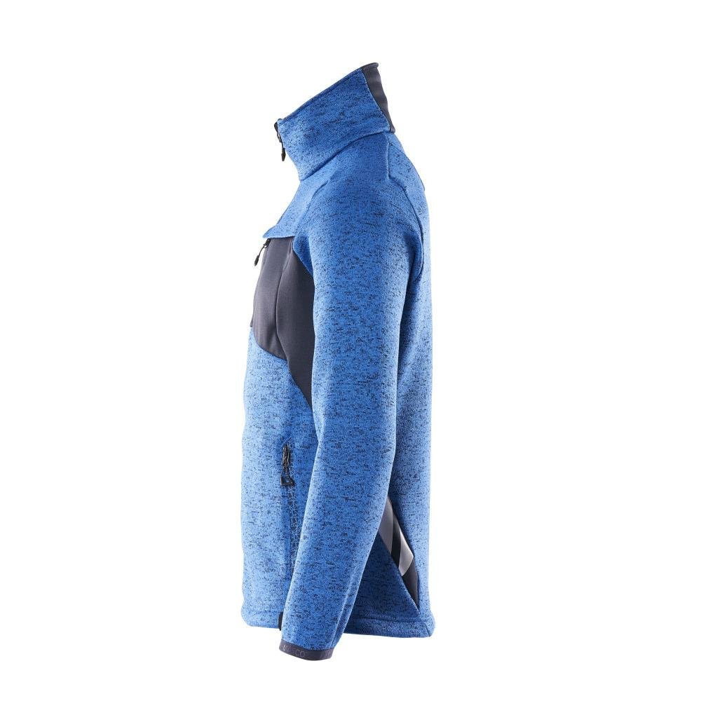 Pull tricoté avec cardigan zippé