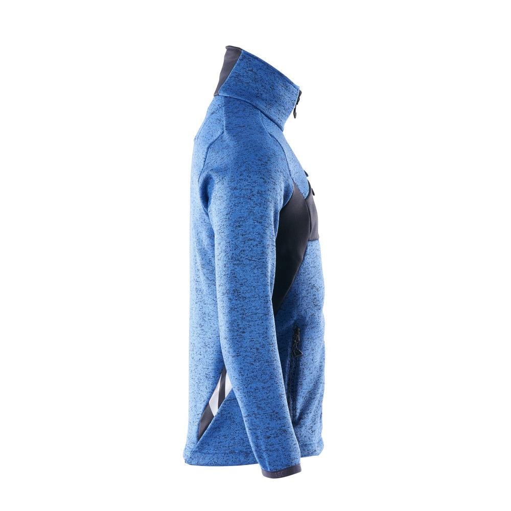 Pull tricoté avec cardigan zippé