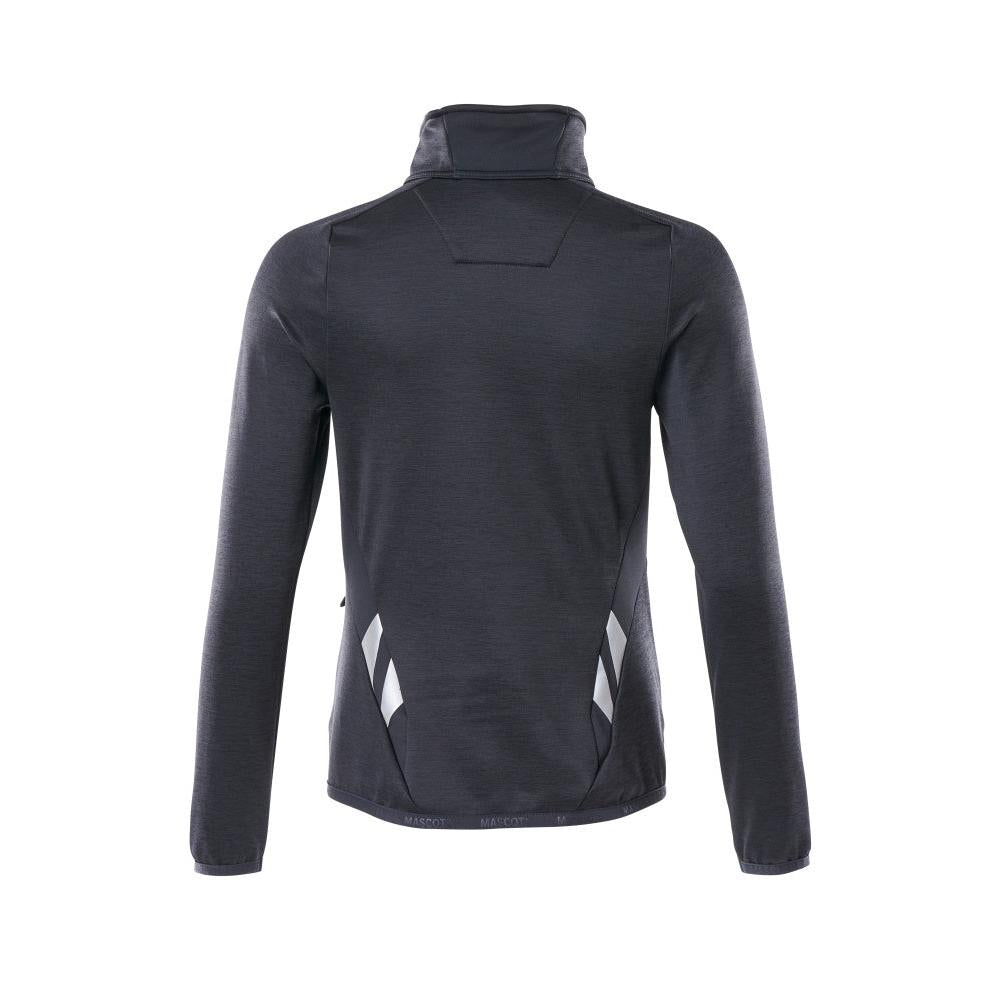 Fleecetrui met ritssluiting, microfleece damesjack