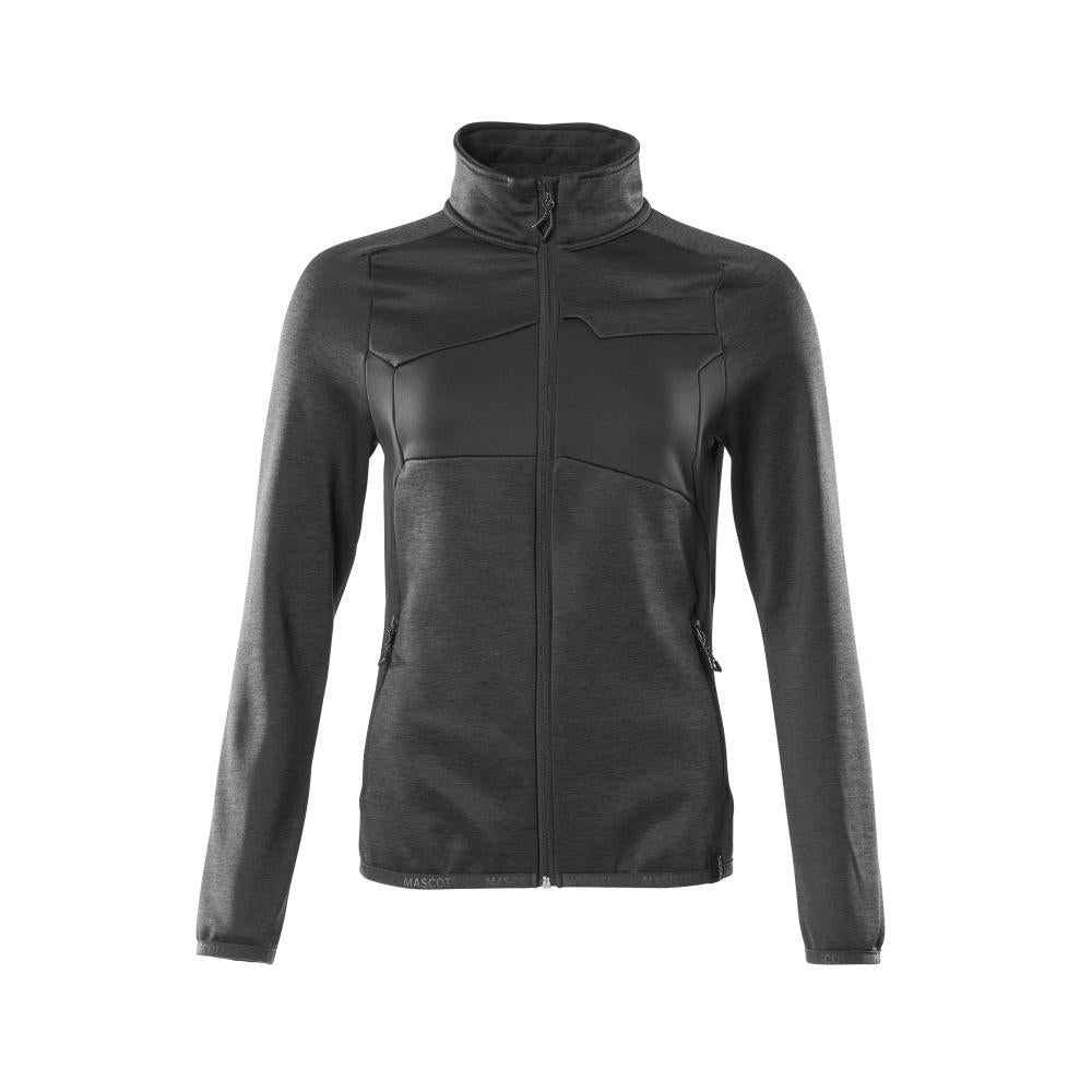Fleecetrui met ritssluiting, microfleece damesjack