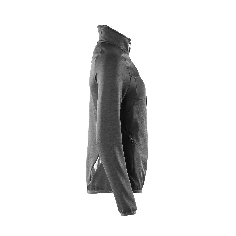 Fleecetrui met ritssluiting, microfleece damesjack