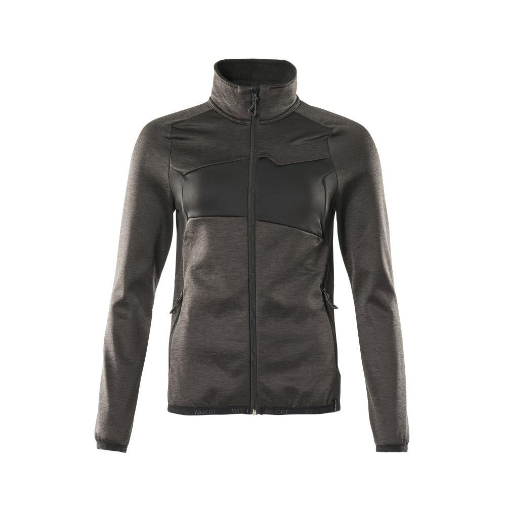 Fleecetrui met ritssluiting, microfleece damesjack