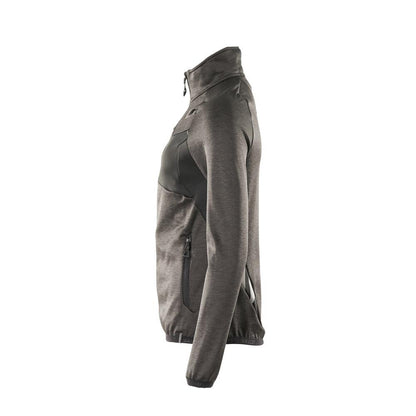 Fleecetrui met ritssluiting, microfleece damesjack