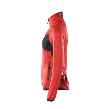 Fleecetrui met ritssluiting, microfleece damesjack