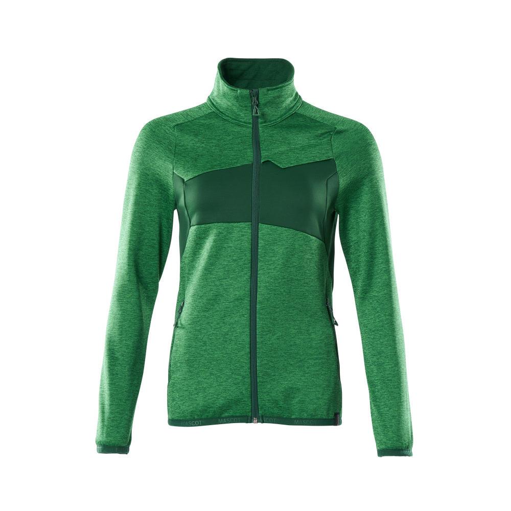Fleecetrui met ritssluiting, microfleece damesjack
