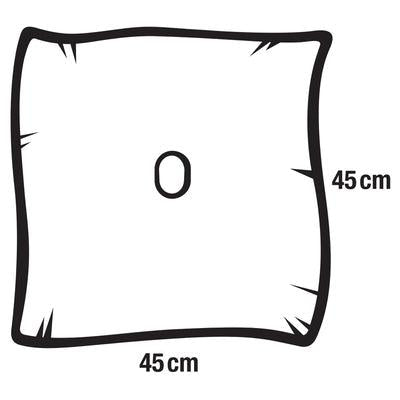 Foliodrape Elastisch 45x45 5 P96St manchet niet-steriel | Pak (96 stuks)
