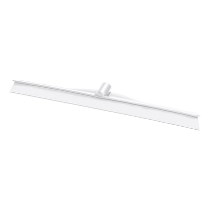 Abgebildet ist ein Nölle Profi Brush HACCP Wasserschieber Monobloc (PP/TPE, deutsches Gewinde) von Nölle Profi Brush Bürsten- & Pinseltechnik e.K., mit zentraler Stielbefestigung, auf einfarbig weißem Untergrund.