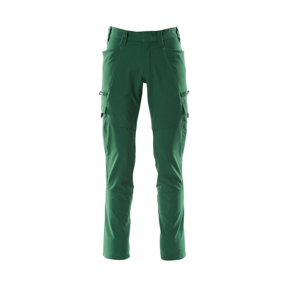 Broek, dijbeenzakken, ULTIMATE STRETCH broek, groen
