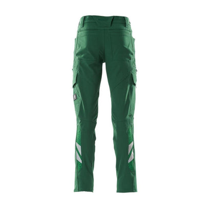 Broek, dijbeenzakken, ULTIMATE STRETCH broek, groen