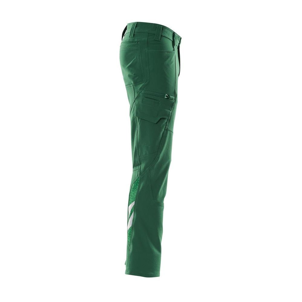 Broek, dijbeenzakken, ULTIMATE STRETCH broek, groen
