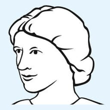 Foliodress Cap Comf Dino avec P100 | Paquet (100 pièces)