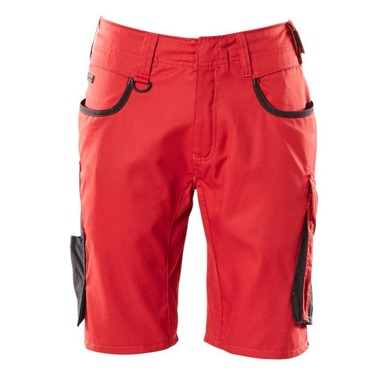 Shorts, lichtgewicht shorts, rood/zwart