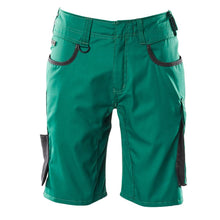 Shorts, lichtgewicht shorts, groen/zwart