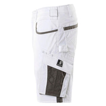 Shorts, lichtgewicht shorts, wit/donker antraciet