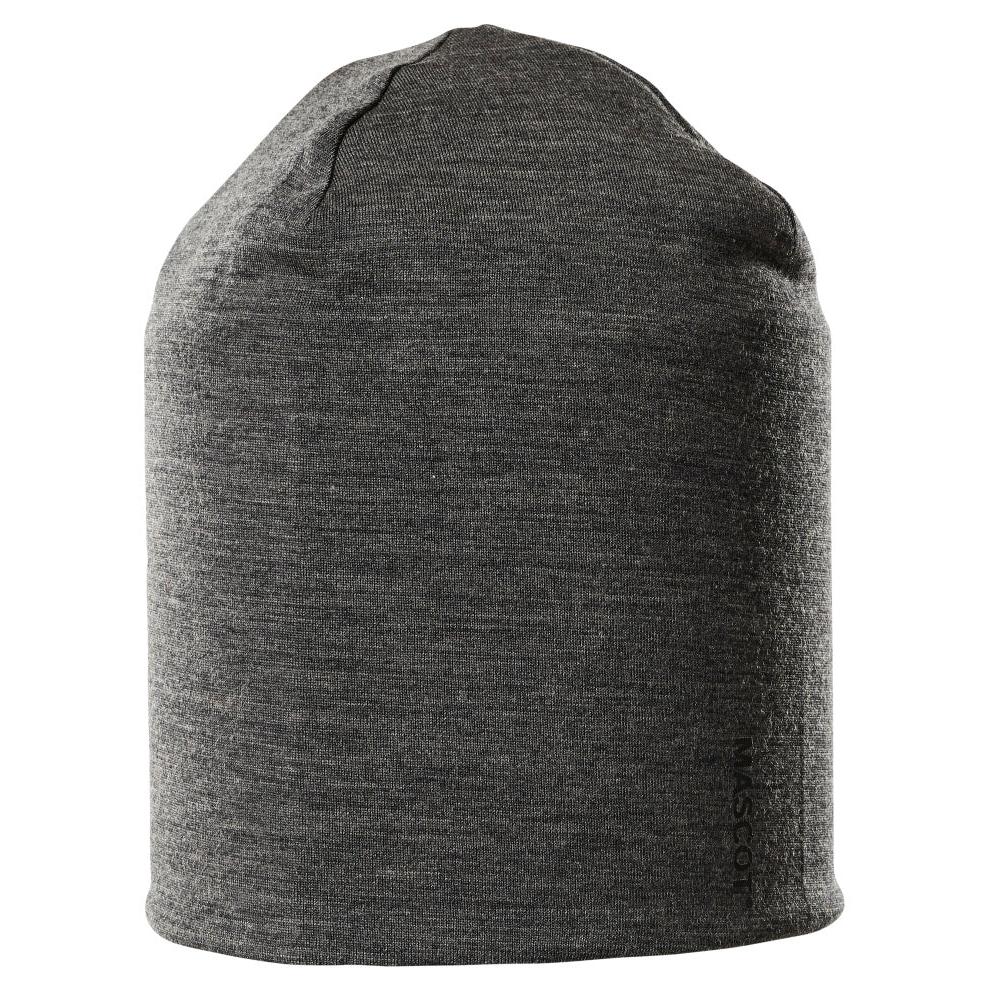 Bonnet tricoté, bonnet isolant taille ONE, anthracite foncé chiné | Paquet (1 pièce)