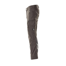 Pantalon avec poches genoux, pantalon extra léger, anthracite foncé