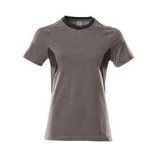 T-shirt, T-shirt femme, anthracite foncé/noir