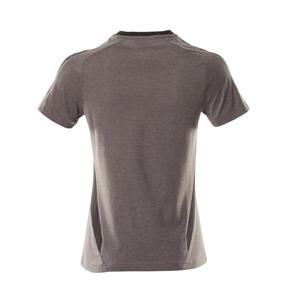 T-shirt, T-shirt femme, anthracite foncé/noir