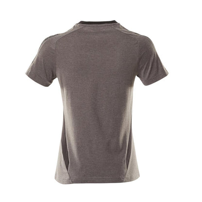 T-shirt, T-shirt femme, anthracite foncé/noir