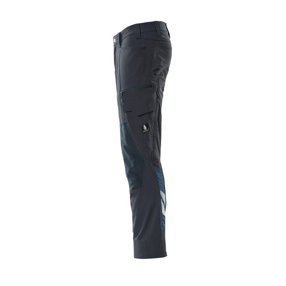 Pantalon, poches genoux, pantalon ULTIMATE STRETCH, noir-bleu