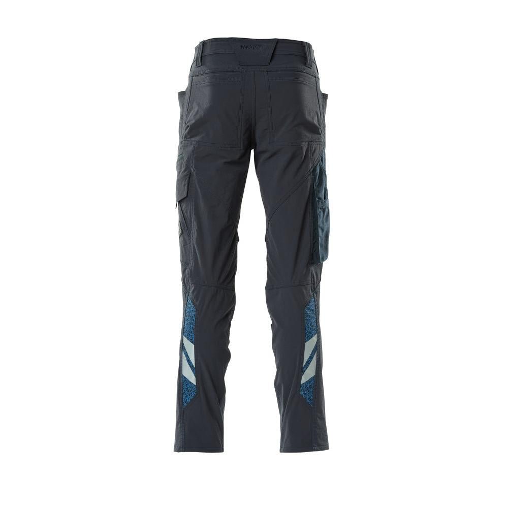Pantalon, poches genoux, pantalon ULTIMATE STRETCH, noir-bleu