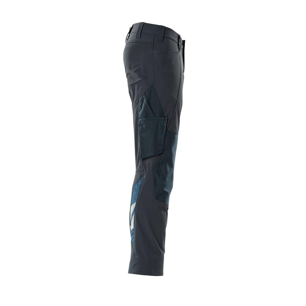 Pantalon, poches genoux, pantalon ULTIMATE STRETCH, noir-bleu