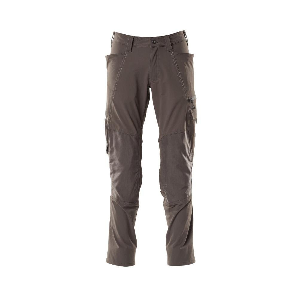 Broek, kniezakken, ULTIMATE STRETCH broek, donker antraciet