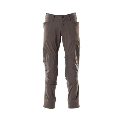 Broek, kniezakken, ULTIMATE STRETCH broek, donker antraciet
