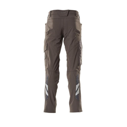 Broek, kniezakken, ULTIMATE STRETCH broek, donker antraciet