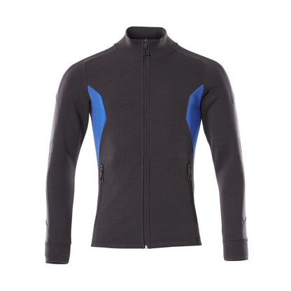Sweatshirt met rits, modern fit sweatshirt met rits