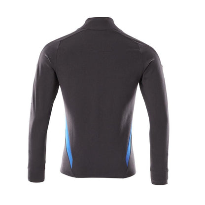 Sweatshirt met rits, modern fit sweatshirt met rits