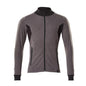 Sweatshirt met rits, modern fit sweatshirt met rits