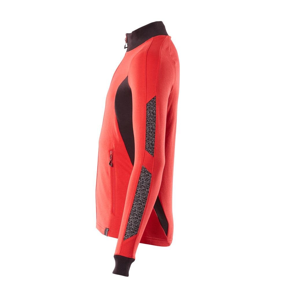 Sweatshirt met rits, modern fit sweatshirt met rits