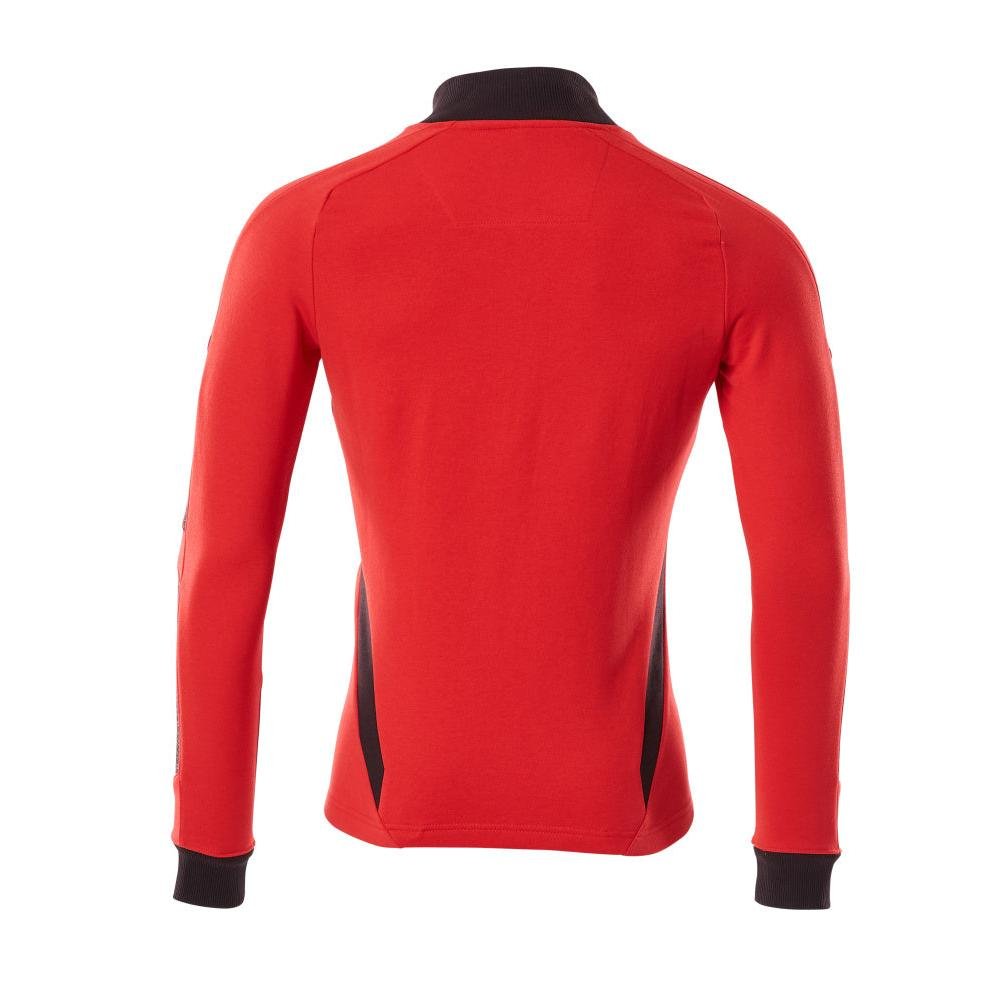 Sweatshirt met rits, modern fit sweatshirt met rits