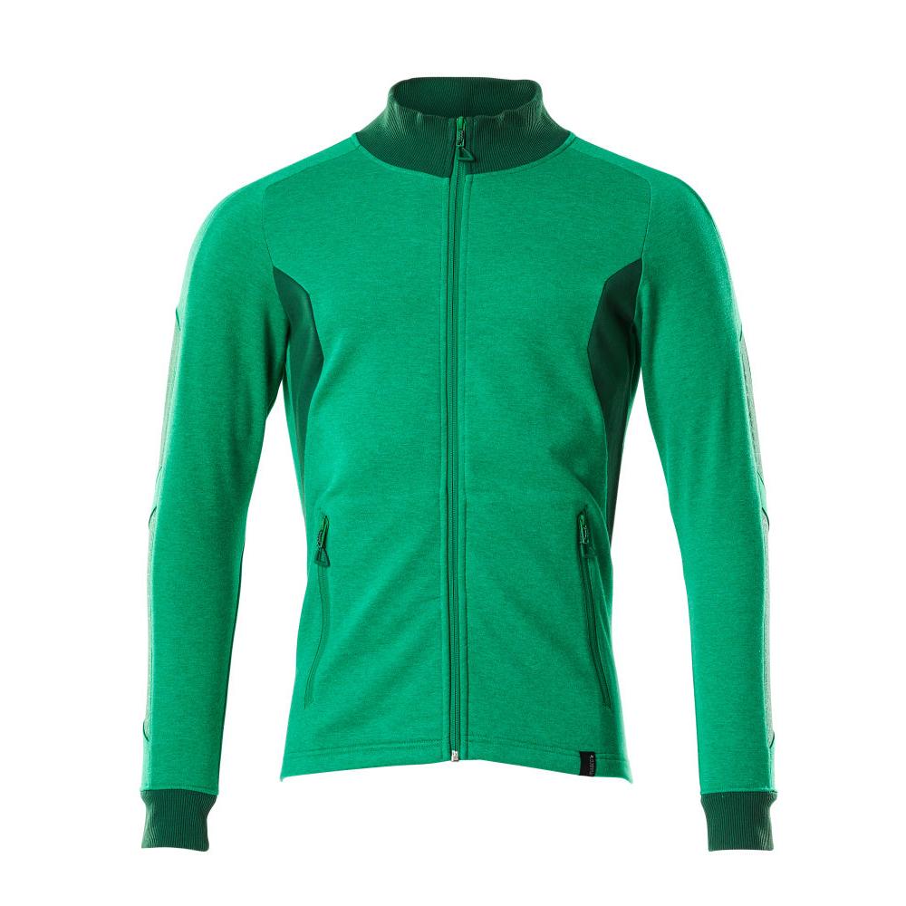 Sweatshirt met rits, modern fit sweatshirt met rits