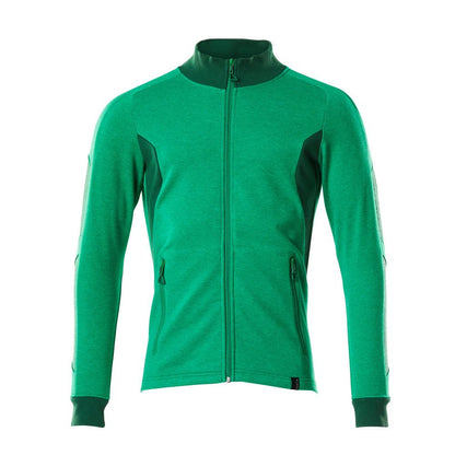 Sweatshirt met rits, modern fit sweatshirt met rits