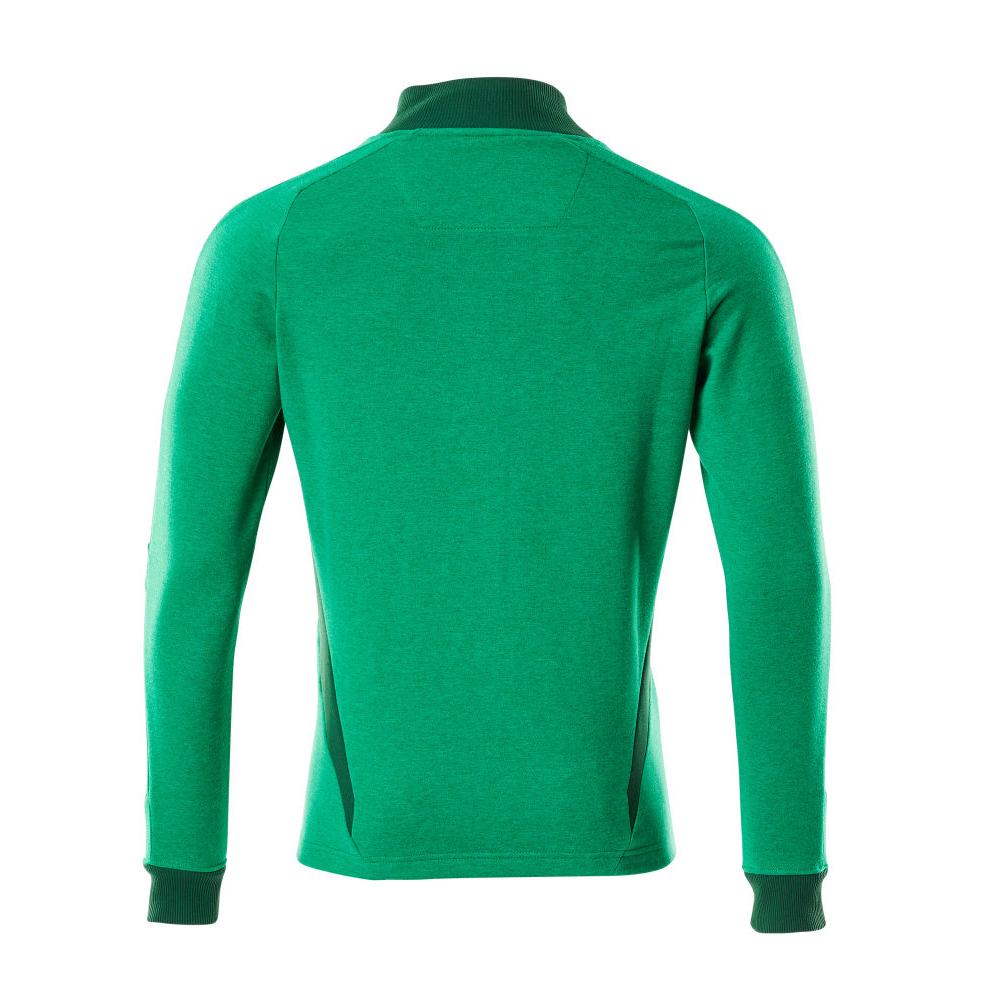 Sweatshirt met rits, modern fit sweatshirt met rits