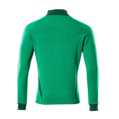 Sweatshirt met rits, modern fit sweatshirt met rits
