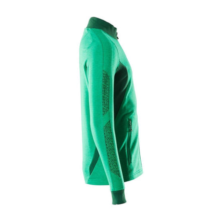 Sweatshirt met rits, modern fit sweatshirt met rits