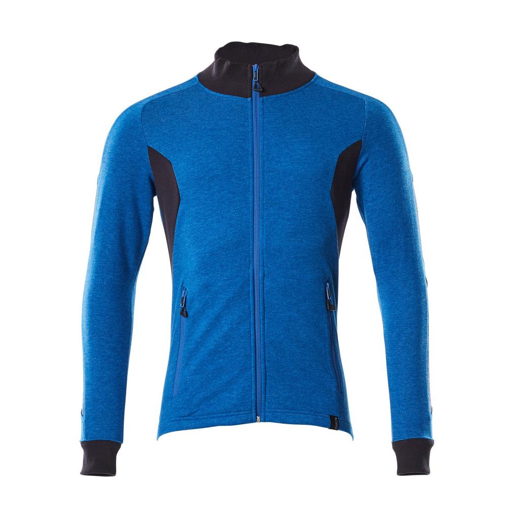 Sweatshirt met rits, modern fit sweatshirt met rits