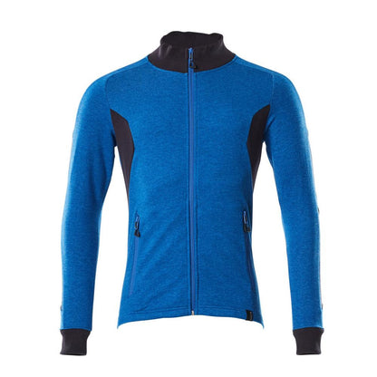 Sweatshirt met rits, modern fit sweatshirt met rits