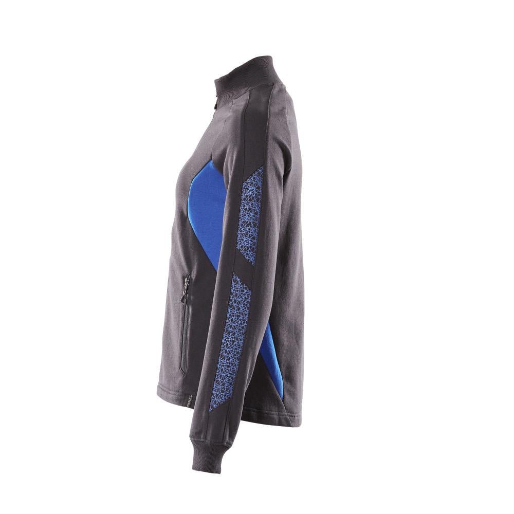 Sweatshirt met ritssluiting, damessweatshirt met ritssluiting