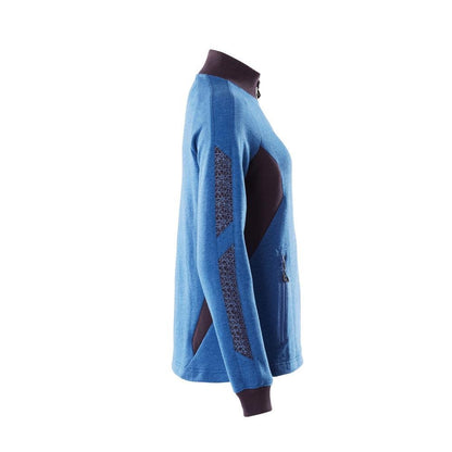 Sweatshirt met ritssluiting, damessweatshirt met ritssluiting