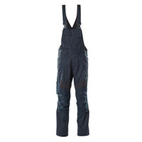 Salopette MASCOT®, poches aux genoux, empiècements extensibles, bleu foncé